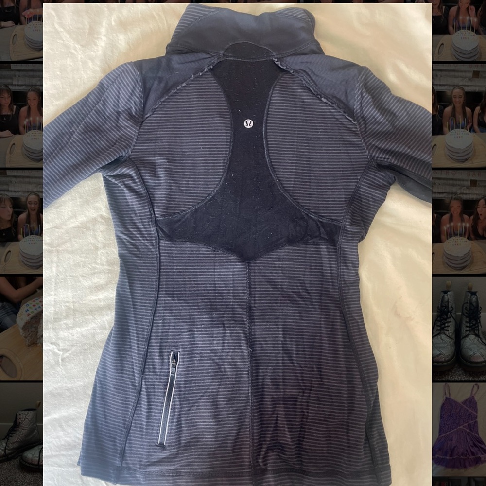 LULULEMON QUARTER ZIP ATHLETIC LONG SLEEVE